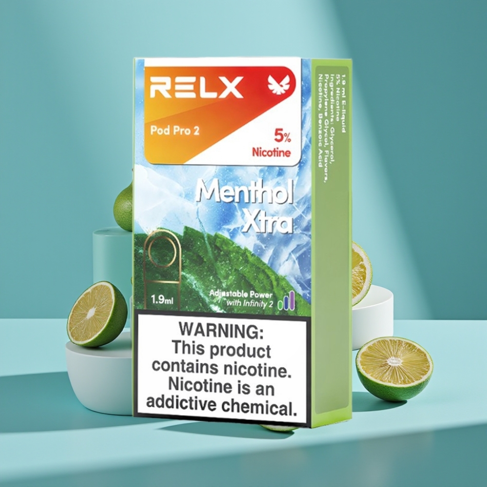 RELX Pod Pro 2 600 Puffów 5% Menthol Xtra 1.9ml