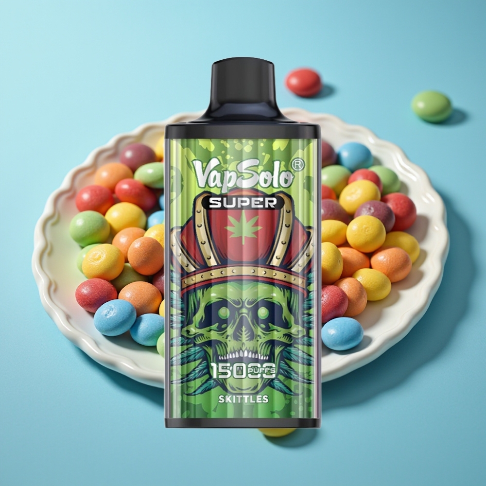 Vapsolo Super 15000 Puffs 40ml 850mah Type-C Skittles
