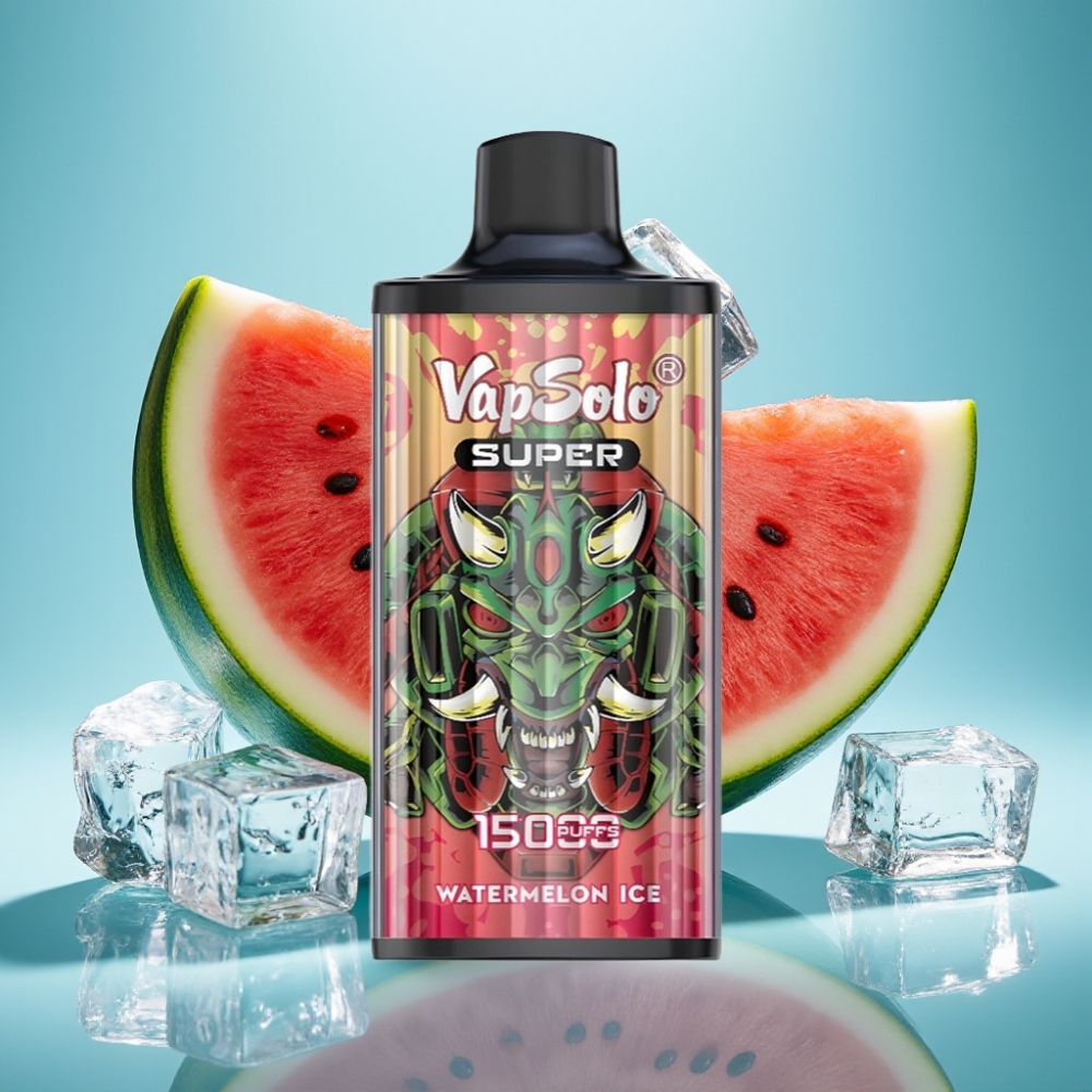 Vapsolo Super 15000 Puffs 40ml Mesh Coil Type-C Watermelon Ice