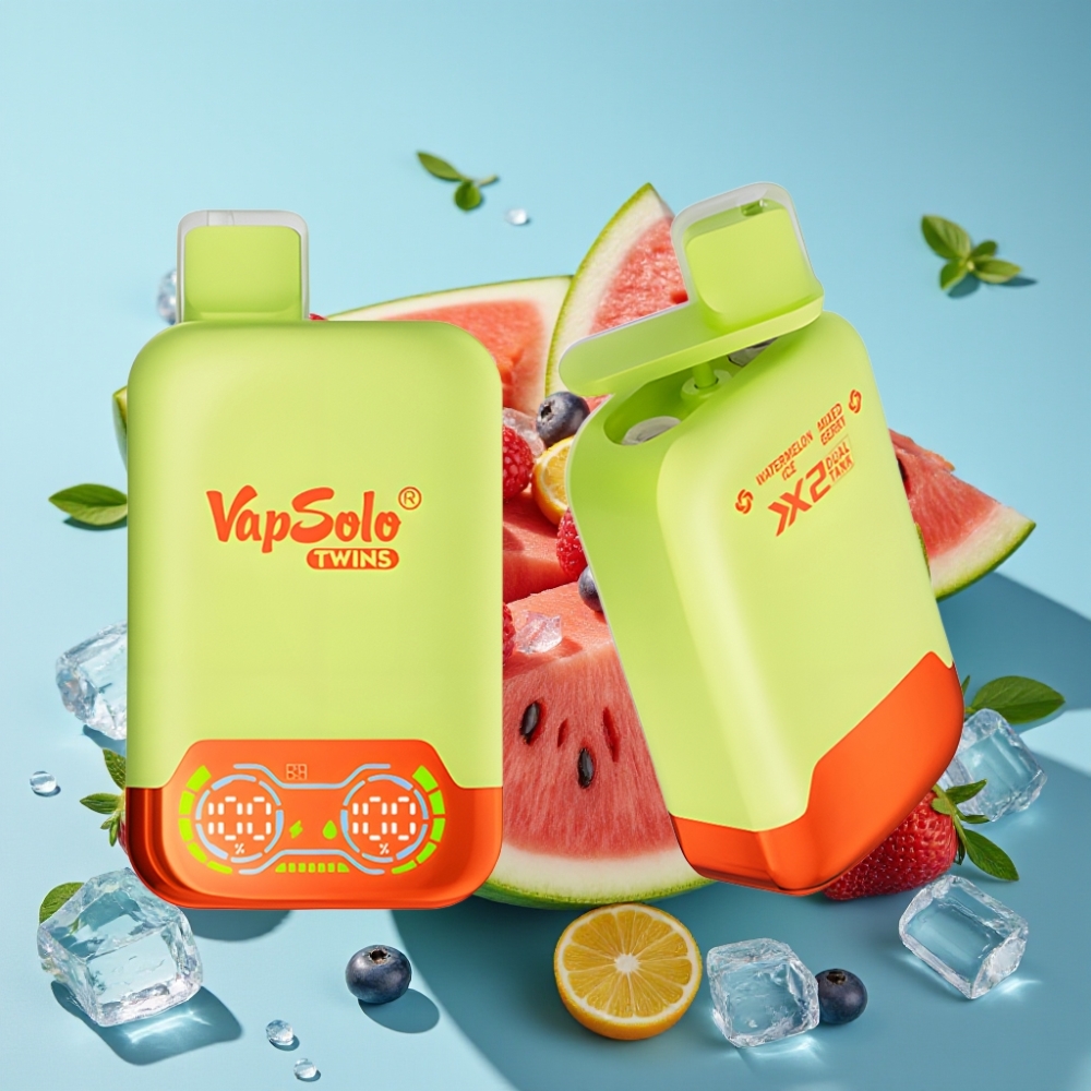 Vapsolo Twins 20000 Puffs 40ml 50mg Podwójny Zapach