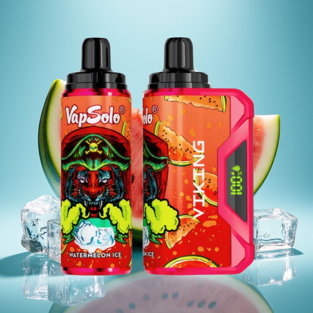 VapSolo VIKING 12000 Puffs 22ml Type-C Watermelon Ice