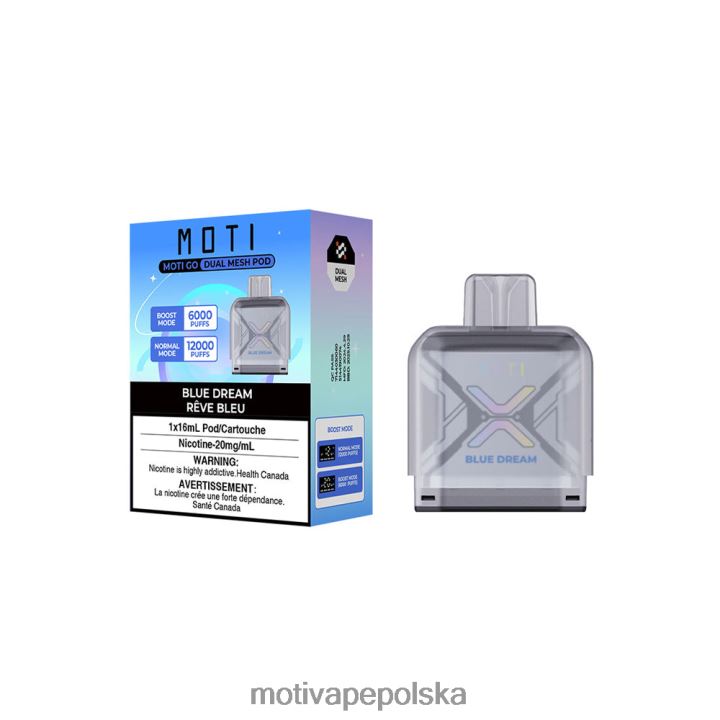 MOTI Vape Near Me - MOTI Go Pro jednorazowy pojemnik 6V86687 różowa cytryna