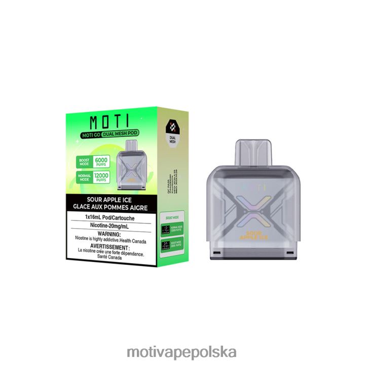 MOTI Vape Near Me - MOTI Go Pro jednorazowy pojemnik 6V86687 różowa cytryna